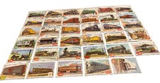 1955 Topps Rails and Sails (35) Non-Sport Card Lot - All Trains, No Duplicates picture