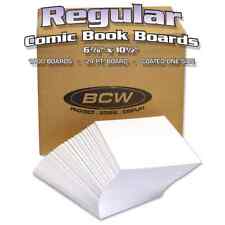(1000) BCW Bulk Regular Comic Backing Heavy Cardstock Archivals Safe Boards picture