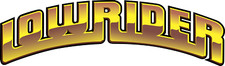 Lowrider Logo Classic sticker window laptop bumper vinyl decal picture
