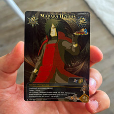Naruto Collectible Card Game Tcg Ccg Card Madara Uchiha 1685 German 2007 picture