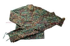Rare Genuine African Ghana & Uganda Forces Leopard Woodland Camo BDU LL picture