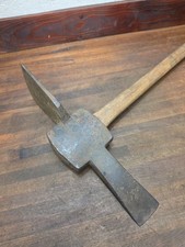 AC59- Antique mortise axe hand forged 6 lb 4 oz Pennsylvania Axe picture