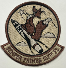 US AIR FORCE PATCH: 157th Fighter Squadron F-16 South Carolina Air Guard ANG picture