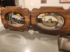 Beautiful Vintage Country Farmhouse Wall Plaques. Set of 2. picture