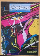 Graphixus #1 Rare U.K. Fanzine Moebius Interview Media Graphic Creations 2/78 picture