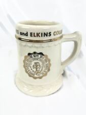 Vintage Davis and Elkins College Cup Mug Stein Made in USA picture