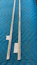 Mopar 68 PLYMOUTH VALIANT LOWER QUARTER PANEL MOLDINGS 28 1/2 x 1/2 SHIPS FREE  picture