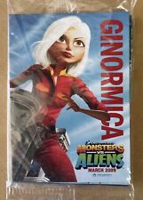 Dreamworks Monsters vs. Aliens 2009 Promo Card Ginormica Reese Witherspoon picture