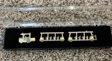 LE OLD Disney Parking Lot Transportation Tram DLR Cast Exclusive 3 Pin SET picture