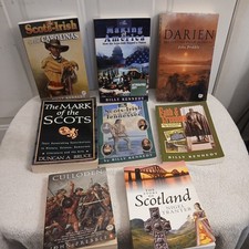 Large Lot of Scottish History Books Genealogy Irish American Culloden Carolinas picture