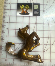 Bronze Dachshund Dog Figurine - Bronze Sculpture  LPG Laurel, Peterson Gregory picture