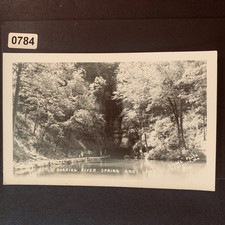 Vintage Roaring River Spring Postcard Cassville MO Black Americana picture