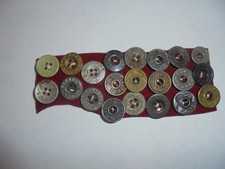 21 Vtg Work clothes Buttons penn sweet orr dave maier the best our own make picture
