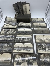 Keystone View Co WORLD WAR Through the STEREOSCOPE Incomplete Set 20+ picture