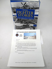 USAAF Fighter Stories Dramatic American Fighter Pilots WWII 339th Letter Penrose picture