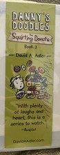 (2X) David A Adler Autograph Signed Book Mark Cam Jansen Author Children Books picture