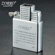 ZORRO Dual Torch Lighter Insert Jet Flame Windproof Gas Oil DIY Upgrade picture