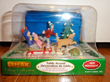 Lemax Rover Takes Charge #03804 2010 Christmas Village Table Accent NEW picture