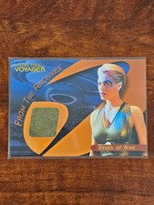2004 Rittenhouse Star Trek Voyager Archives Jeri Ryan Seven 9 Costume Relic C12 picture