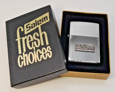 Salem Cigarette Zippo Lighter - New Unfired with Fresh Choices Box picture