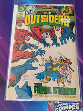OUTSIDERS #28 VOL. 1 HIGH GRADE DC COMIC BOOK CM86-186 picture