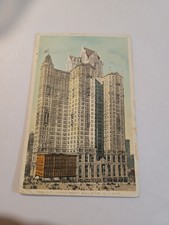 Vintage City Investing Building New York City Skyscraper Postcard Old NYC c1910s picture