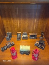 Lot of 10 Vintage Die Cast Pencil Sharpeners Camera Register TV Liberty Lantern picture