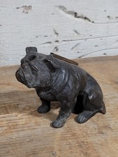 ​Vintage 1930s Ronson Art Metal Works Bulldog Striker Lighter Base As-Is Parts picture