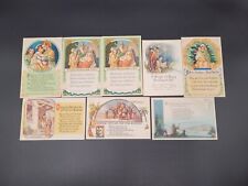 VTG Christmas Postcards Concordia Lutheran Holy Family Lutheran Holiday 20s 30s picture