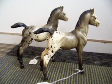 Pair of #39 Vintage Appaloosa Breyer Family Arabian Foals picture