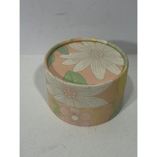Vintage Clinique Blended Face Powder Floral Box Transparency 2 Collectible 90's picture