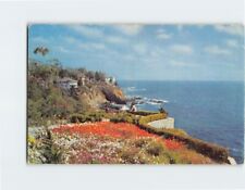 Postcard An Oceanside Garden Laguna Beach California USA picture