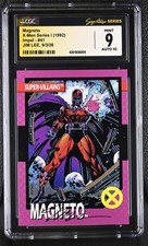 CGC 9 Magneto 41 X-Men Series I Jim Lee SS 6201836009 picture