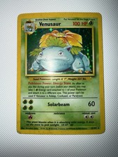Pokemon 15/102 Venusaur Holo Vintage Base Set picture