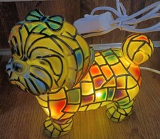 What An Adorable Mosaic Design SHIH TZU LED Light USB Powered B30 picture