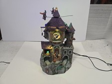 2021 Lemax Spooky Town Witching Hour Halloween Retired READ DESCRIPTION picture