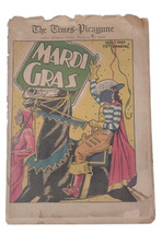 1939 The Times Picayune New Orleans Mardi Gras Newspaper - Very Rare picture