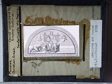 Christ Worshipped By Emperor Justinian, Sta. Sophia, Magic Lantern Glass Slide picture