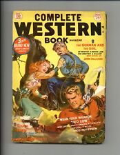 Complete Western Book Magazine Pulp Aug 1950 Vol. 17 #9 GD Low Grade picture