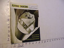 Vintage UFO info: FLYING SAUCERS june 1969 picture