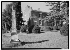 Historic Building Tennessee 1971 East Side Elevation Cemetery Tombstones picture