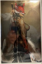 EXQUISITE CORPSES FOX MASK KILLER 1 KYUYOUNG EOM NYCC SILVER FOIL VIRGIN VARIANT picture