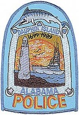 Dauphin Alabama Police Patch Collectible New picture