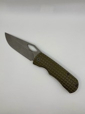 McNees Knives Little Dixon FRAG MagnaMax Green/Bronze Atomic Titanium BNIB picture