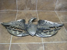 Vintage Gold Cast Metal Eagle 24