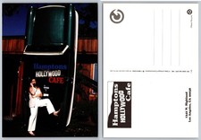 Continental Hamptons Hollywood Cafe Los Angeles CA Postcard picture
