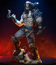 Lobo Resin Sculpture Statue Model Kit DC size choices Unpainted/Unassembled picture
