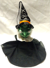 Vintage Russ Halloween Wicked Wanda Light Up Witch Tested Battery Operated  picture
