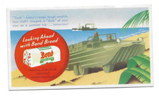 WWII Bond Bread Blotter Army DUCK Amphibious Landing Craft Unused Nice D68 picture