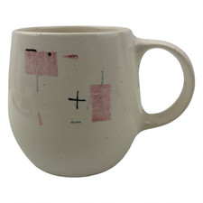 Metlox Tickled Pink Coffee Mug VTG 3 5/8